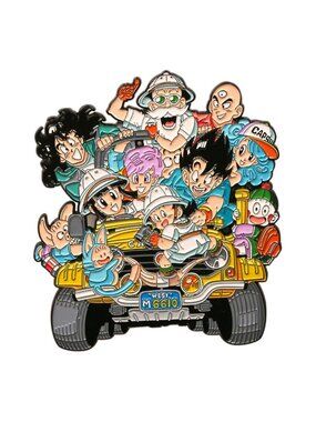 Dragon Ball Z - Chaotic Buggy Enamel Pin